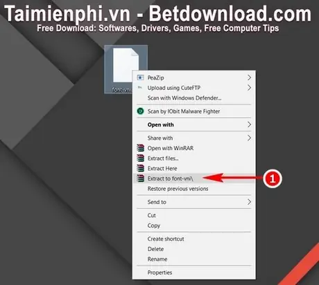 Hướng Dẫn Cài Font Vni Trên Máy Tính, Laptop