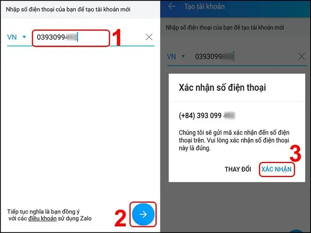 Cách Đăng Ký Tài Khoản Zalo Trên Điện Thoại Mới