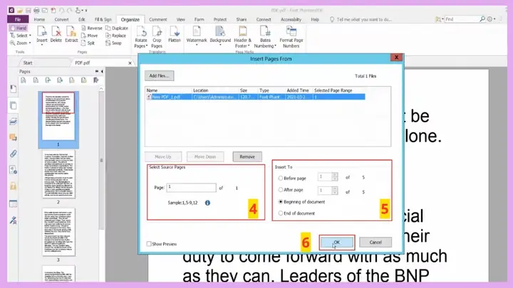 Hướng Dẫn Thêm Trang Trong Pdf Bằng Foxit Reader Chi Tiết