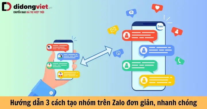 Cách Tạo Nhóm Trên Zalo Bằng Điện Thoại, Máy Tính