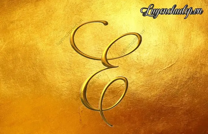 Cách Luyện Viết Chữ E Thường, E In Hoa, E Hoa Sáng Tạo Đẹp