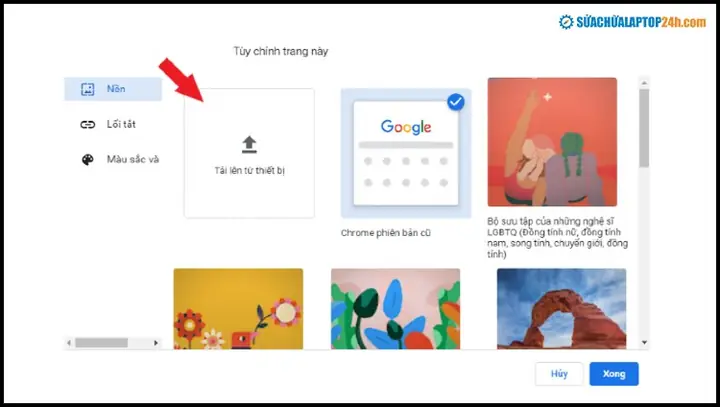 Cách Xóa Giao Diện Trên Google Chrome