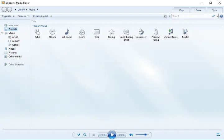 Giới Thiệu Windows Media Player Trong Windows 10