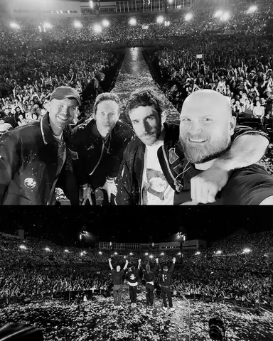 Coldplay - Nhóm Nhạc Có Màn Lia Kiss Cam Chấn Động Là Ai?- Ảnh 1.