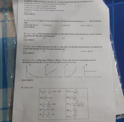 Không Thể Tính Hằng Số Cân Bằng Kc Của Phản Ứng Hóa Học Dựa ... Không Thể Tính Hằng Số Cân Bằng Kc Của Phản Ứng Hóa Học Dựa ...