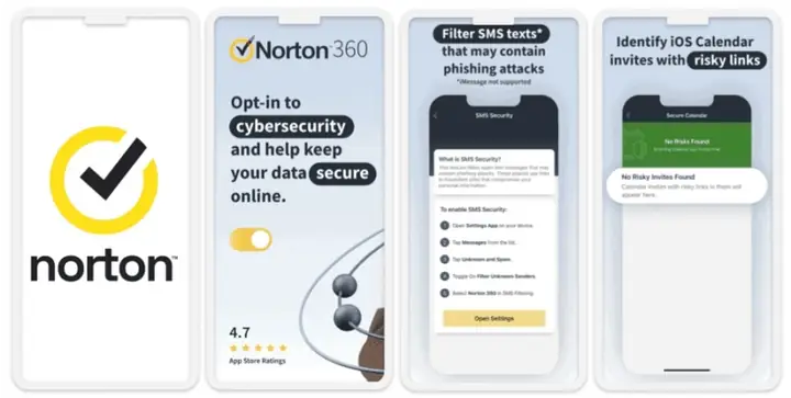 Norton - App Diệt Virus Miễn Phí Cho Iphone