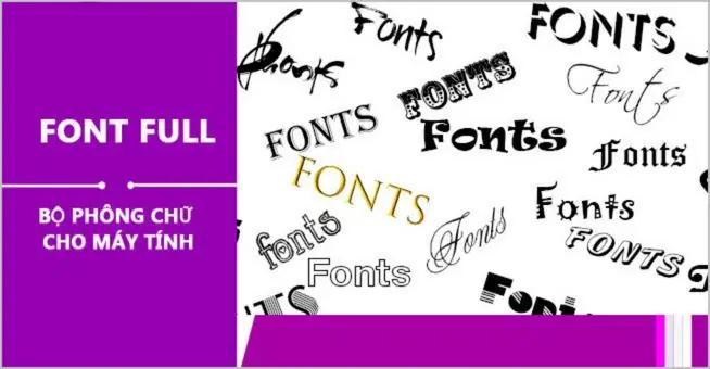 Tải Miễn Phí Font Full Tiếng Việt Đầy Đủ Và Hướng Dẫn Cài Đặt