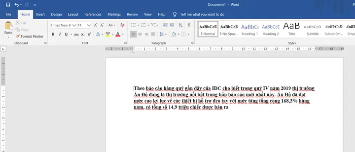 Nhờ Tư Vấn - Font Times New Roman Bị Lỗi, Chữ Bị In Đậm Dù Không ...