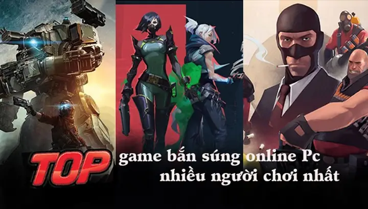 Game Bắn Súng Ngày Càng Khẳng Định Vị Thế. Việc Trải Nghiệm Cácgame Bắn Súng Pcsẽ Làm Cho Độ Trải Nghiệm Được Nâng Cao Hơn. Cùng Điểm Qua Các Tựa Game Bắn Súng Online Trên Nền Tảnglaptop,pchay, Gay Cấn Được Nhiều Người Chơi Nhất Như: Titanfall 2, Pubg, Overwatch, Rainbow Six Siege, Team Fortress 2,... Đừng Bỏ Qua Nhé!