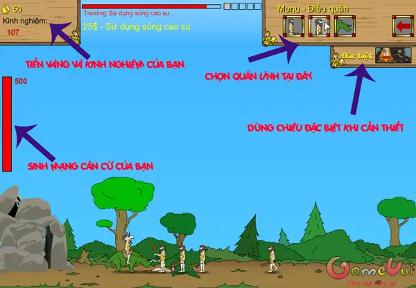 Cách Chơi Game Cuộc Chiến Xuyên Thế Kỷ: