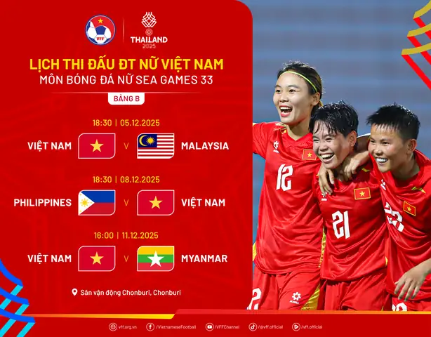 Lịch Thi Đấu Của Các Đội Tuyển Bóng Đá Việt Nam Tại Sea Games 33