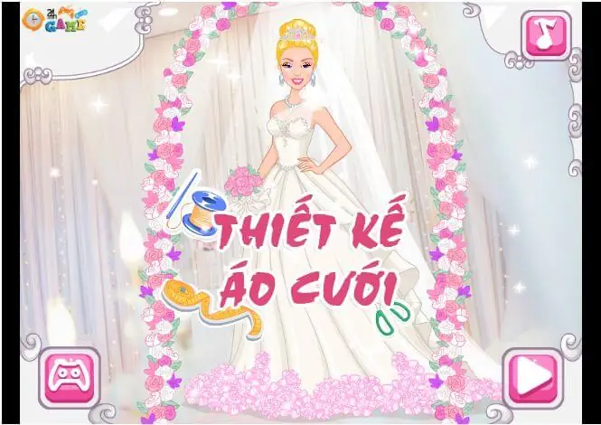 Cách Chơi Game Thiet Ke Vay Cuoi: