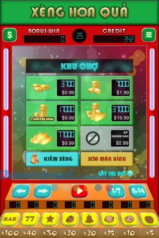 Tính Năng Của Game Xèng Hoa Quả Cho Ios