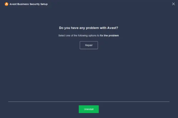 Uninstalling Antivirus