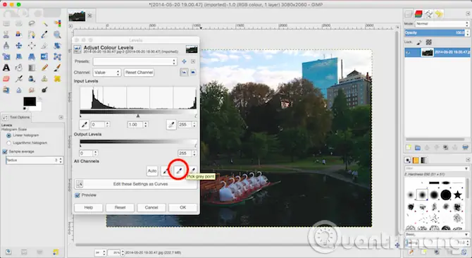 Chỉnh Độ Cân Bằng Trắng