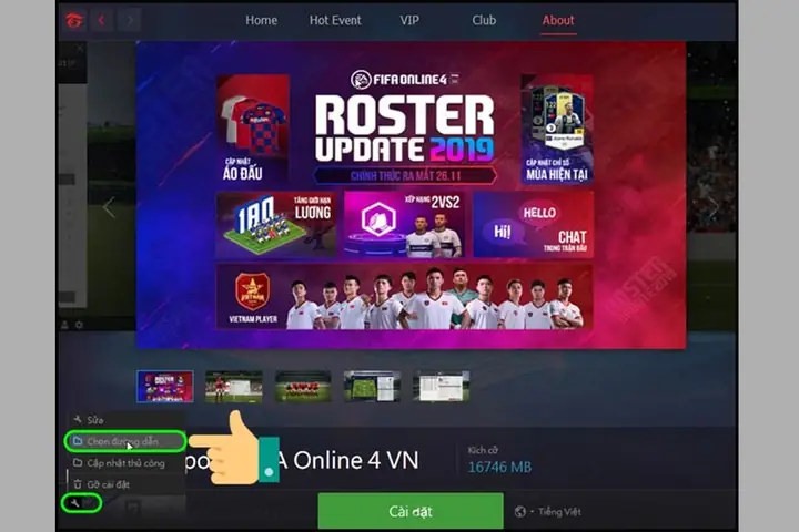 Tải Trực Tiếp Trên Trang Chủ Fc Online