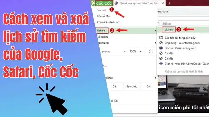 Cách Xem Và Xoá Lịch Sử Tìm Kiếm Gần Đây Trên Google