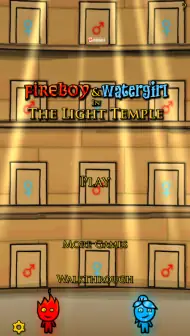 Cách Chơi Game Chú Bé Lửa Và Cô Gái Nước – Ngôi Đền Ánh Sáng: