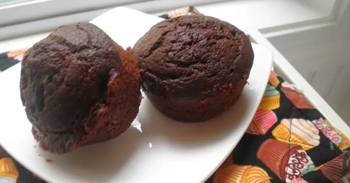 Chocolate Applesauce Muffins - Secrets From The Cookie Princess