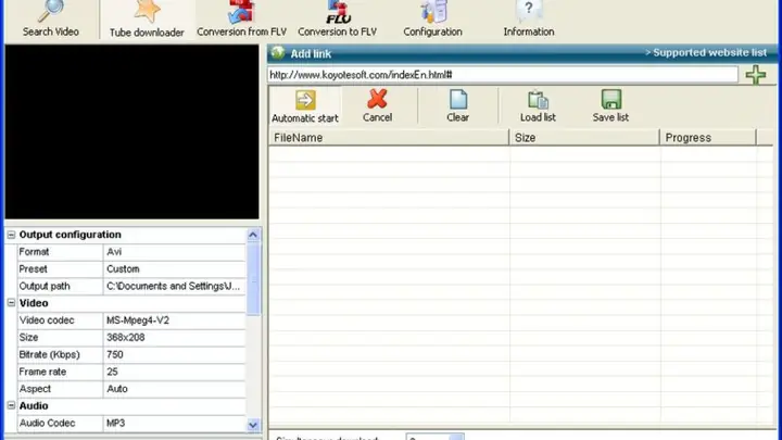 Phần Mềm Koyote Free Video Converter