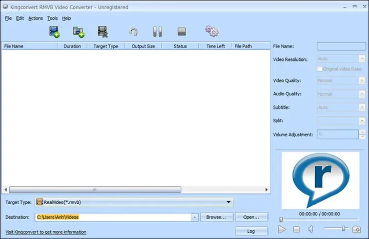 Kingconvert Blue Raven Video Converter: Phần Mềm Chuyển Đuôi Nhạc, Video
