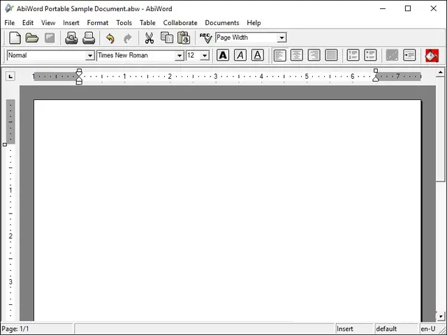 Abiword Portable: Phần Mềm Soạn Thảo, Chỉnh Sửa Văn Bản Miễn Phí