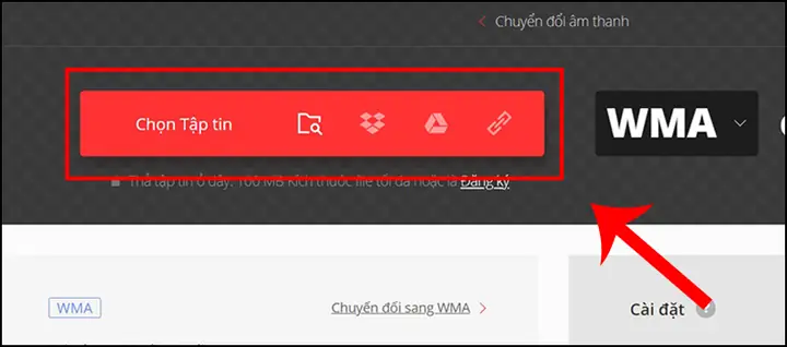 Chuyển File Wma Sang Mp3 Trực Tuyến