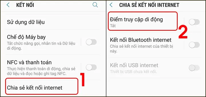 Cách Phát Wifi Từđiện Thoại Samsung