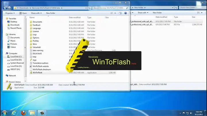 Novicorp Wintoflash: Phần Mềm Tạo Usb Cài Win