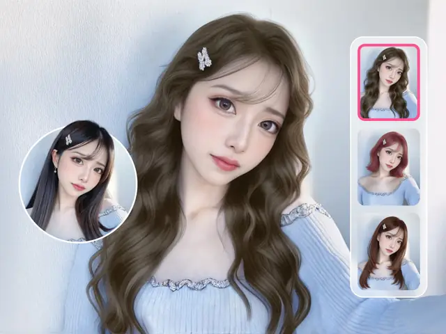 Ghép Tóc Online Bằng Ai | App Thử Kiểu Tóc Miễn Phí