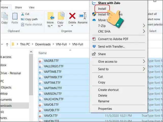 Gõ Tiếng Việt Bằng Vni Cho Photoshop