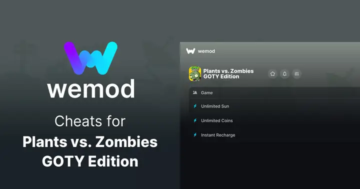 Plants Vs. Zombies Goty Edition Cheats & Trainers For Pc | Wemod