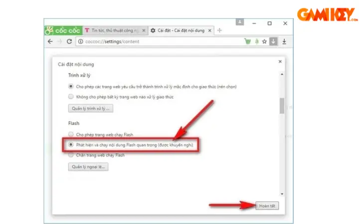 Hướng Dẫn Chi Tiết Cách Bật Adobe Flash Player Trên Cốc Cốc