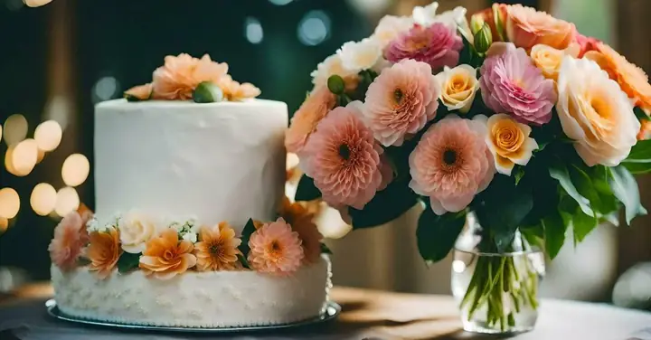 Tải Ảnh Hoa Và Bánh Sinh Nhật Đẹp Làm Hình Nền