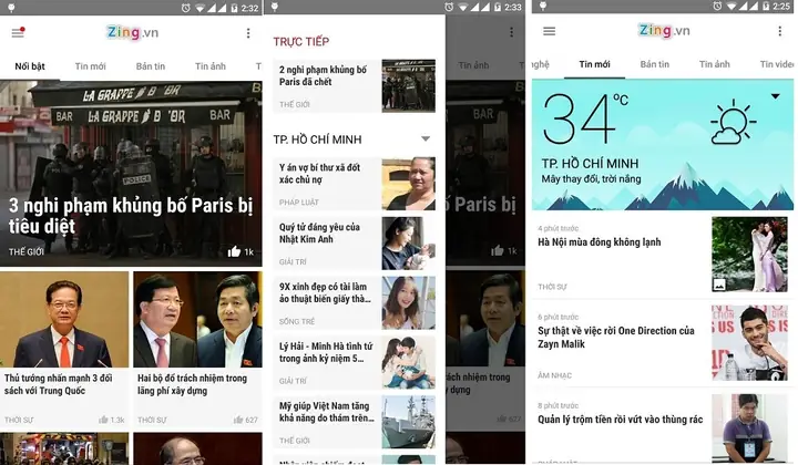 Tải Báo Mới Miễn Phí: Zing.vn - Đọc Báo Tin Tức 24h