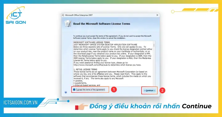 Các Bước Chi Tiết Để Cài Đặt Office 2007 Trên Windows
