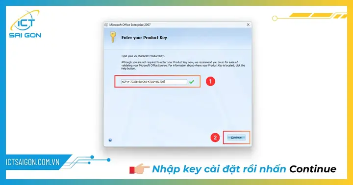 Các Bước Chi Tiết Để Cài Đặt Office 2007 Trên Windows