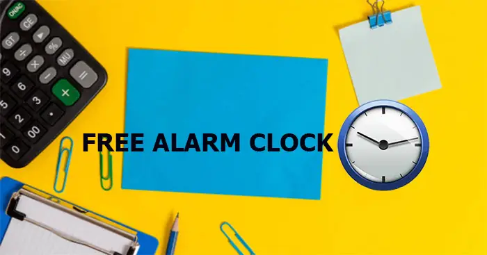 Free Alarm Clock 5.1.0 - Phần Mềm Báo Thức Miễn Phí Cho Máy Tính Free Alarm Clock 5.1.0 - Phần Mềm Báo Thức Miễn Phí Cho Máy Tính