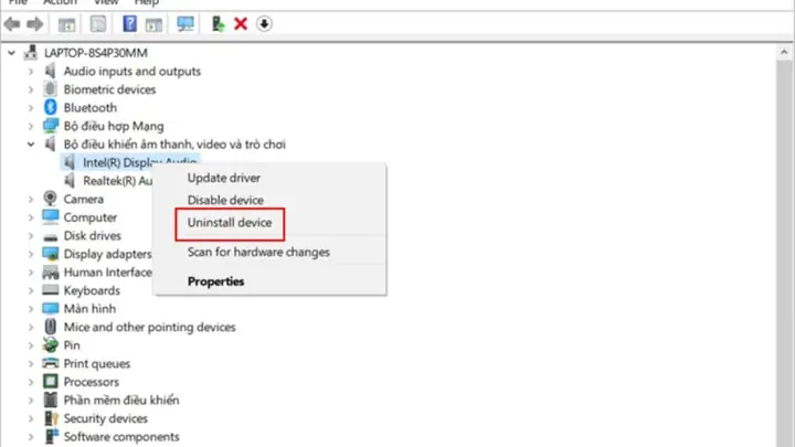 Cách Cài Driver Audio Win 10 Bằng Device Manager