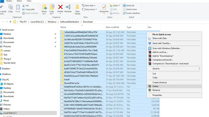 Tôi Không Thể Tải File Ghi Âm Messenger. Phải Làm Gì?