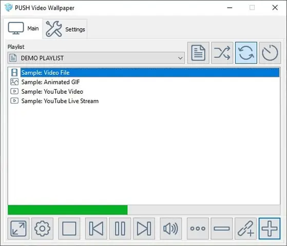 Push Video Wallpaper