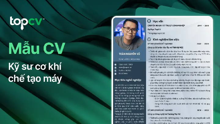 Top 36 Mẫu Cv Kỹ Sư Cơ Khí Chế Tạo Máy 2025 - Tiếng Việt