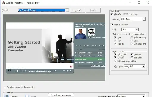 Giới Thiệu Chung Về Phần Mềm E – Learning Adobe Presenter 7