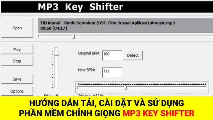 Hướng Dẫn Tải, Cài Đặt Và Sử Dụng Phần Mềm Chỉnh Giọng Mp3 Key ...