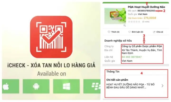 Phần Mềm Quét Mã Vạch Icheck Scan