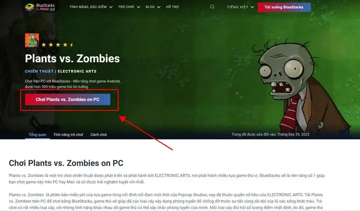 Hướng Dẫn Tải Plants Vs Zombies Pc