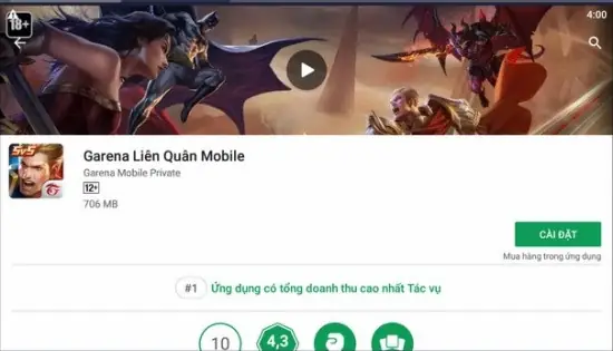 Tại Sao Không Tải Được Liên Quân Trên Ch Play Vậy Nhỉ?