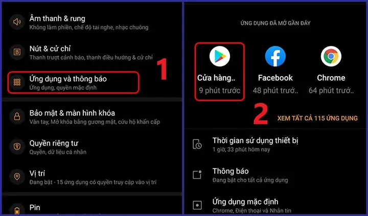 Xóa Dữ Liệu (data) Và Bộ Nhớ Đệm (cache) Của Ch Play