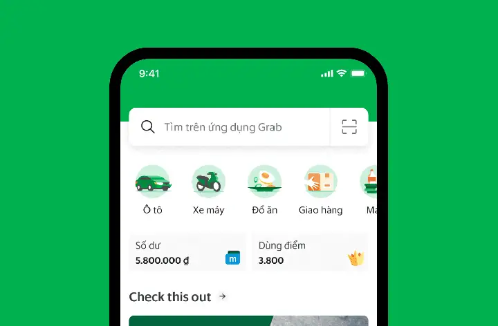 Tải Ứng Dụng Grab Để Đặt Xe Và Đồ Ăn | Grab Vn