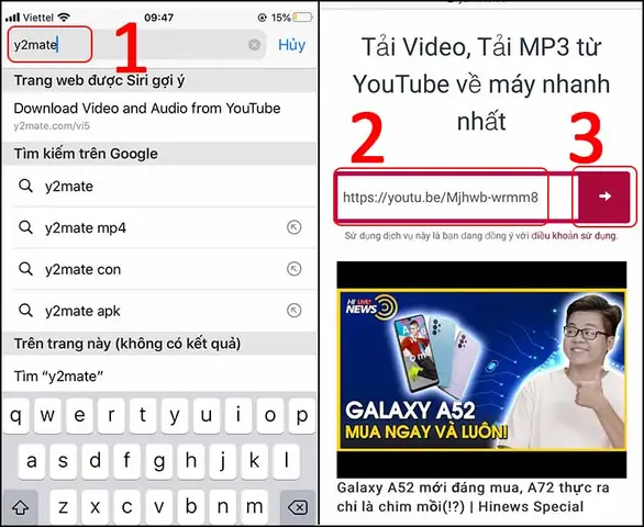 Cách 1: Sử Dụng Website Y2mate.com